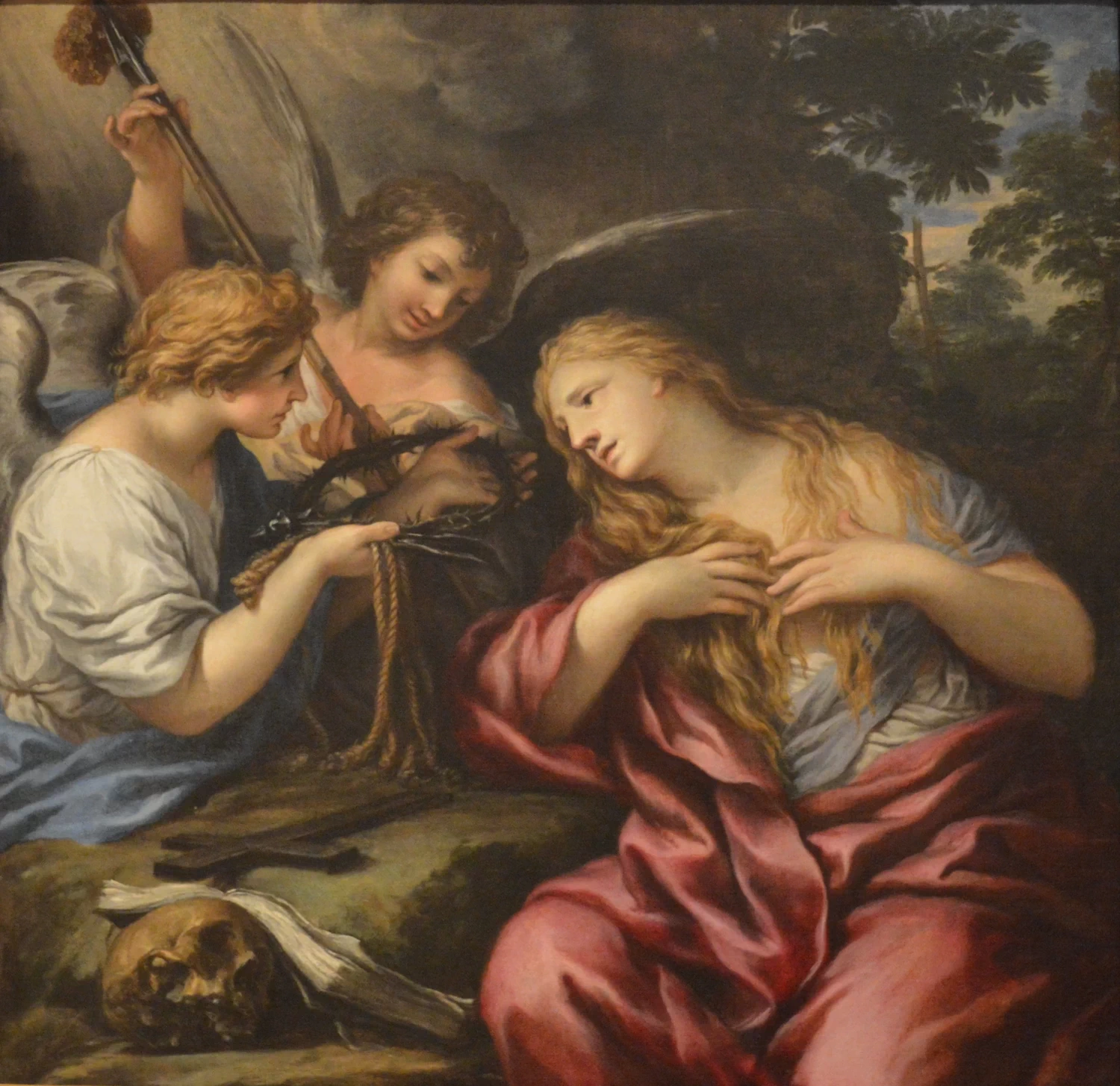Maddalena e gli Angeli - Museo Nazionale di San Carlos